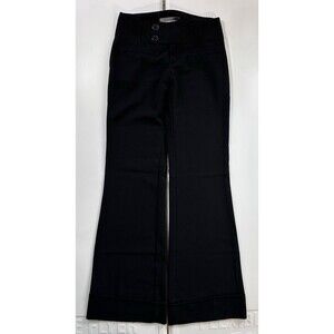 Style That Works By Vanity Black Wide Leg Trouser Size 1 Stretch  Career